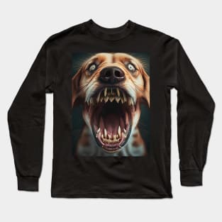 Big mouth dog Long Sleeve T-Shirt